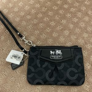 Coach Signature Wristlet